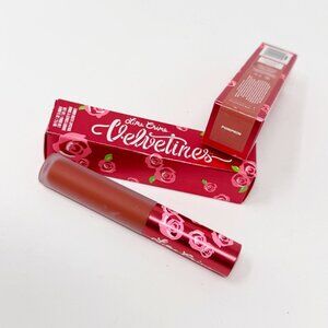Lot 2 Lime Crime PUMPKIN Velvetines MATTE LIPSTICK Lip Stain NEW Discontinued